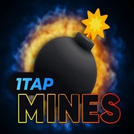 1Tap Mines by Turbo Games, showcased at lucky-wavecasino.net – game logo