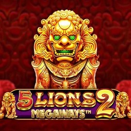 5 Lions Megaways 2 logo by Pragmatic Play at Lucky Wave Casino