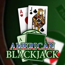American Blackjack logo by Habanero at Lucky Wave Casino