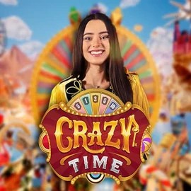 Crazy Time by Evolution, showcased at lucky-wavecasino.net – game logo