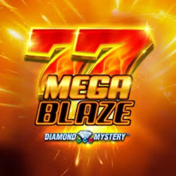 Diamond Mystery Mega Blaze slot visual from Greentube available on lucky-wavecasino.net
