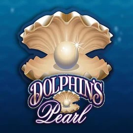 Dolphins Pearl online game logo by Novomatic on lucky-wavecasino.net