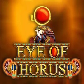 Slots logo of Eye of Horus from RTG (Reel Time Gaming) at Lucky Wave Casino