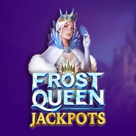 Frost Queen Jackpots by Yggdrasil, showcased at lucky-wavecasino.net – game logo