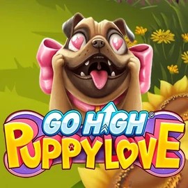 Slots logo of Go High Puppy Love from RubyPlay at Lucky Wave Casino