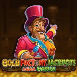 Play Gold Factory Jackpots Mega Moolah slot by Aurum Signature Studios on lucky-wavecasino.net