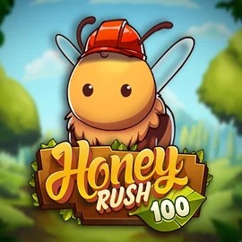 Honey Rush 100 logo – Slots by Play’n GO at Lucky Wave Casino