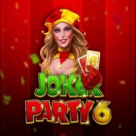 Official Slots logo: Joker Party 6 by Greentube at Lucky Wave Casino