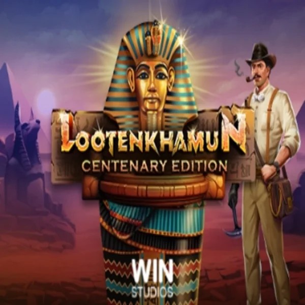 Loot'en Khamun the Dead Sea Scrolls online game logo by Win Studios on lucky-wavecasino.net