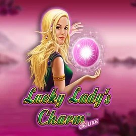 Lucky Ladys Charm Deluxe slot logo by Greentube at Lucky Wave Casino