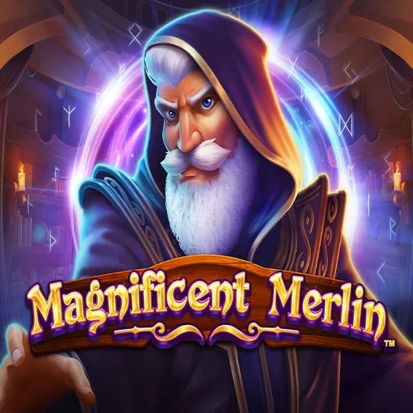 Magnificent Merlin online game logo by Greentube on lucky-wavecasino.net