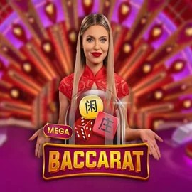 Enjoy Mega Baccarat by Pragmatic Play – logo hosted on lucky-wavecasino.net