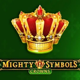 Mighty Symbols Crowns logo by Wazdan Lucky Wave Casino