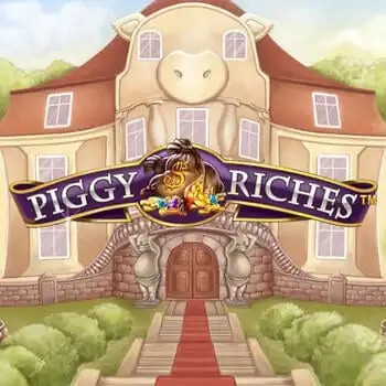 Piggy Riches casino game by NetEnt – featured logo at Lucky Wave Casino