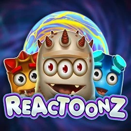 Try Reactoonz slot by Play’n GO on lucky-wavecasino.net – logo image