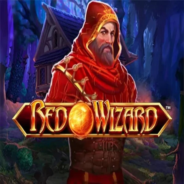 Red Wizard slot logo by Rarestone Gaming at Lucky Wave Casino
