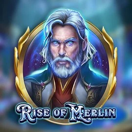 Rise of Merlin slot logo by Play’n GO at Lucky Wave Casino