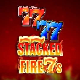Slots logo of Stacked Fire 7s from Inspired Gaming at Lucky Wave Casino