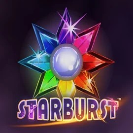Starburst slot icon by NetEnt, available at Lucky Wave Casino