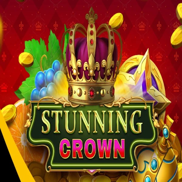 Stunning Crown online game logo by BF Games on lucky-wavecasino.net